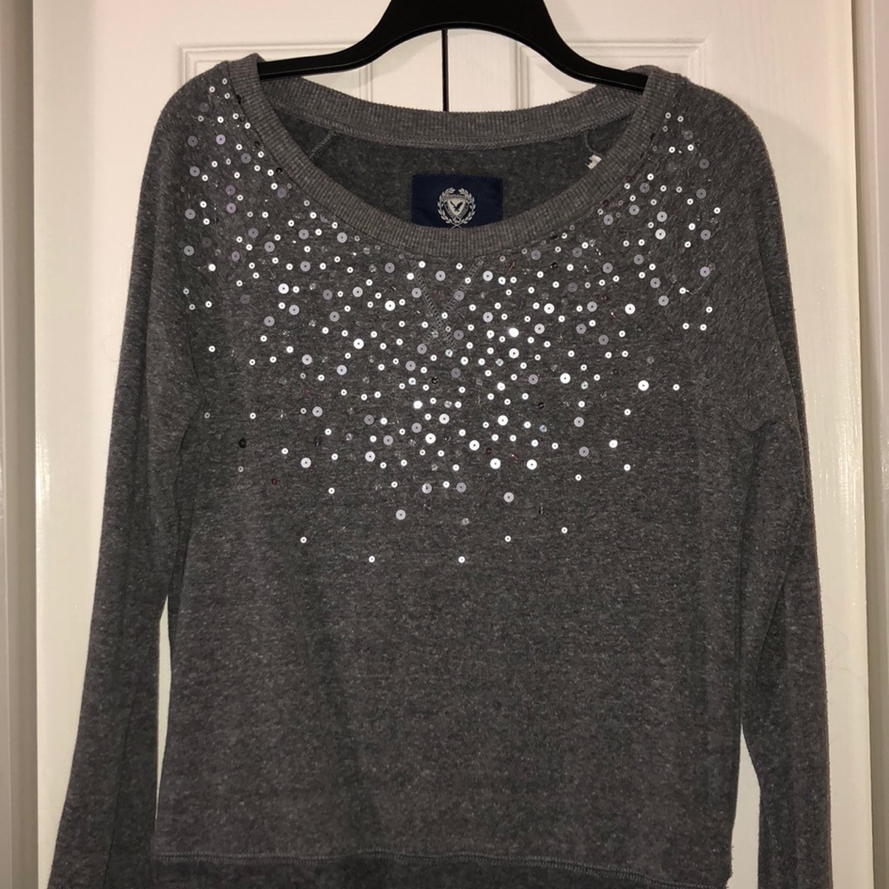 Sequin sweater